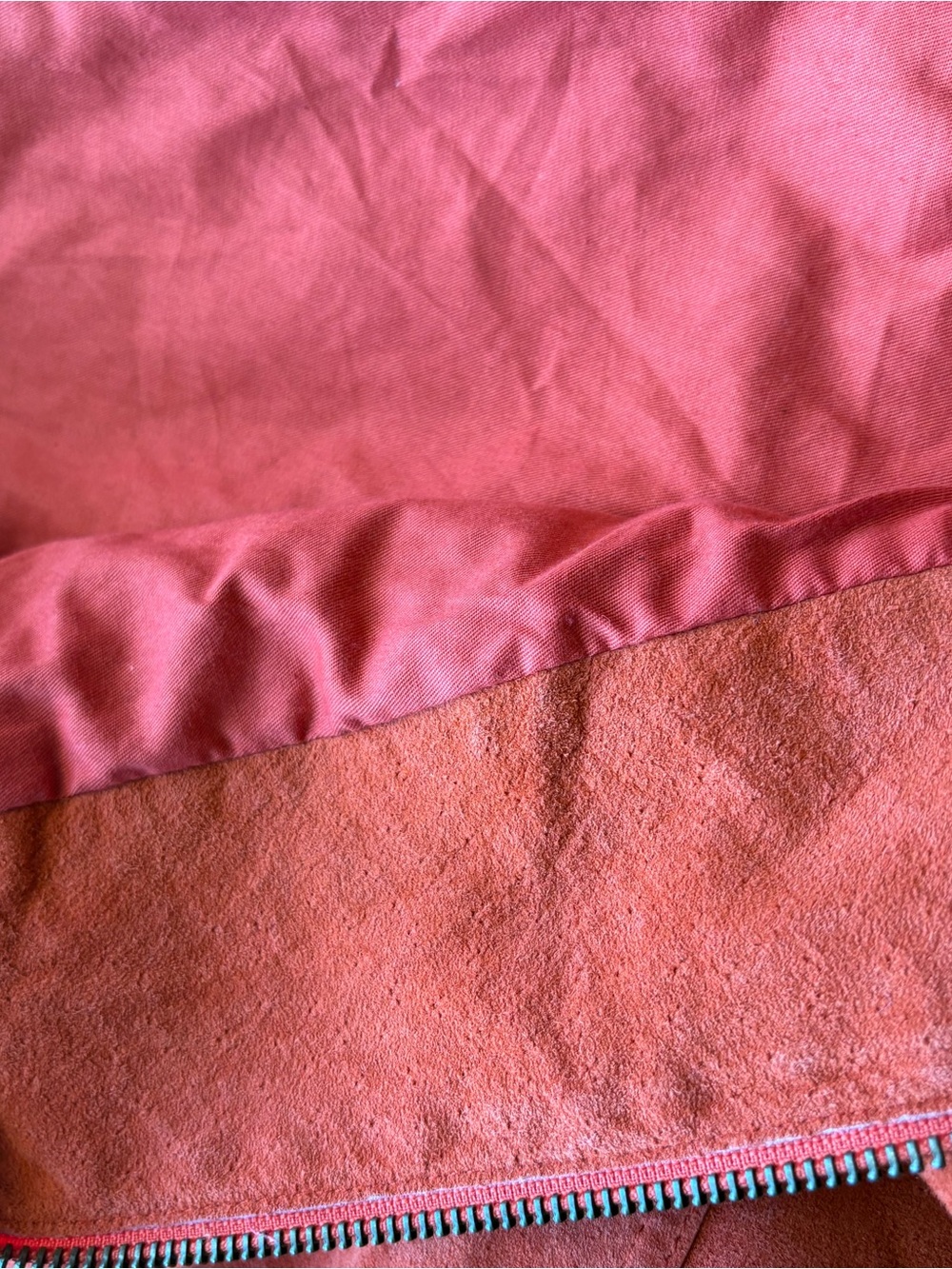 Danier Orange leather Hooded Utility Jacket - Picture 9 of 14